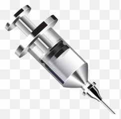 Syringe Png Transparent Images - Metal