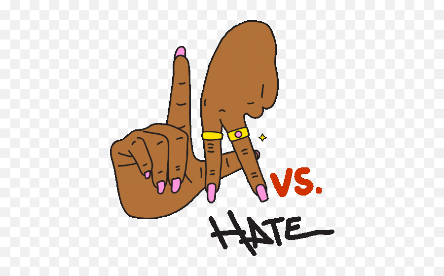 Asl La Sticker - Asl La Vs Hate Discover U0026 Share Gifs Sign Language Gif Png,Asl Icon