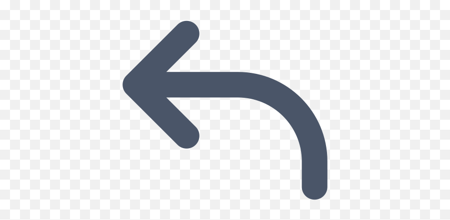Reply Free Icon - Iconiconscom Turn Left Arrow Png,Answer Icon