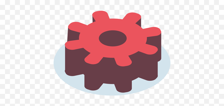 Red Gear Isometric Transparent Png U0026 Svg Vector Gears Of War Icon