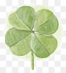 Shamrock Outline Png - Ireland Napkin Paper Luck Shamrock