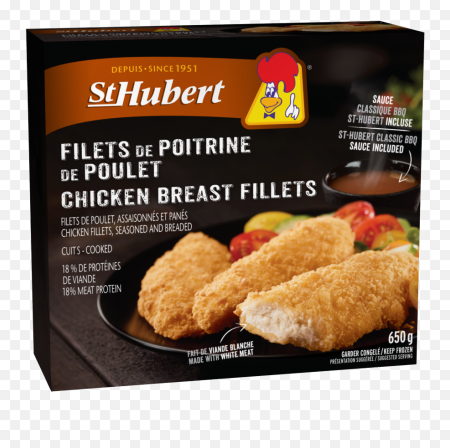 Frozen Chicken Breast Fillets - St Hubert Chicken Nuggets Png,Chicken Breast Png