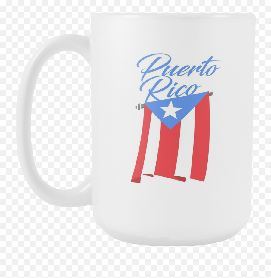 Big Puerto Rican Flag - Mug Png,Puerto Rico Flag Png