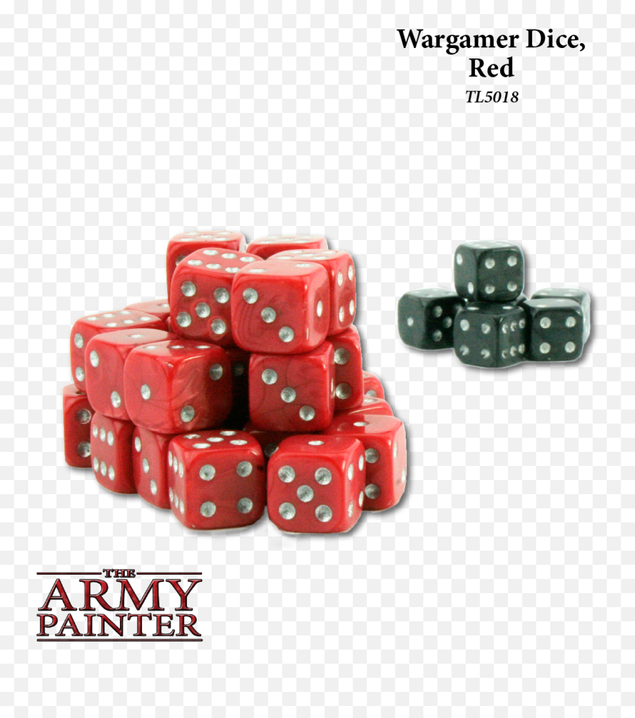 The Army Painter Wargaming Dice - Wargame Png,Red Dice Png