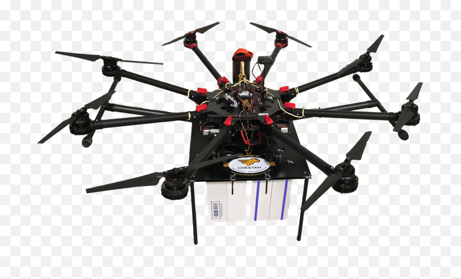 Cheetah Air - Cheetah Air Powered By Logistic Technology Helicopter Rotor Png,Drones Png