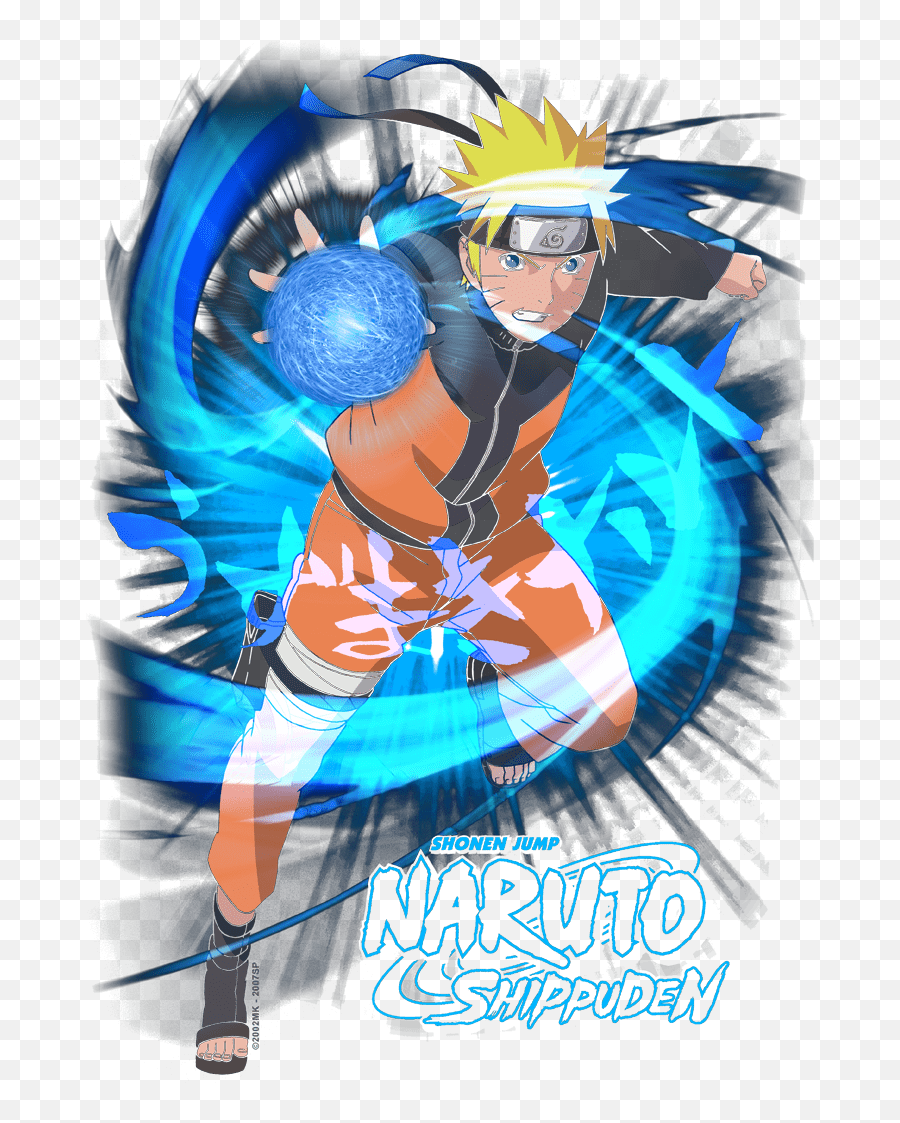 Naruto Shippuden Energy Blast Menu0027s Regular Fit T - Shirt Png,Energy Blast Png