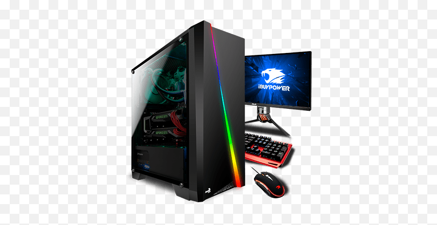 Build Your Own Custom Gaming Pc - Gaming Pc Png Transparent,Computadora Png