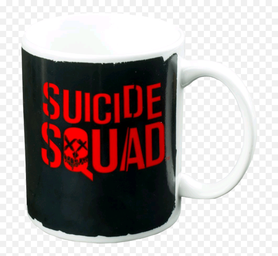 Download Logo Heat Changing Mug - T Shirt For Suicide Squad Coffee Cup Png,Suicide Squad Logo Png