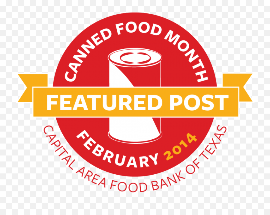 Canned - Foodmonthbadgefeaturedpng Central Texas Food Bank,Canned Food Png