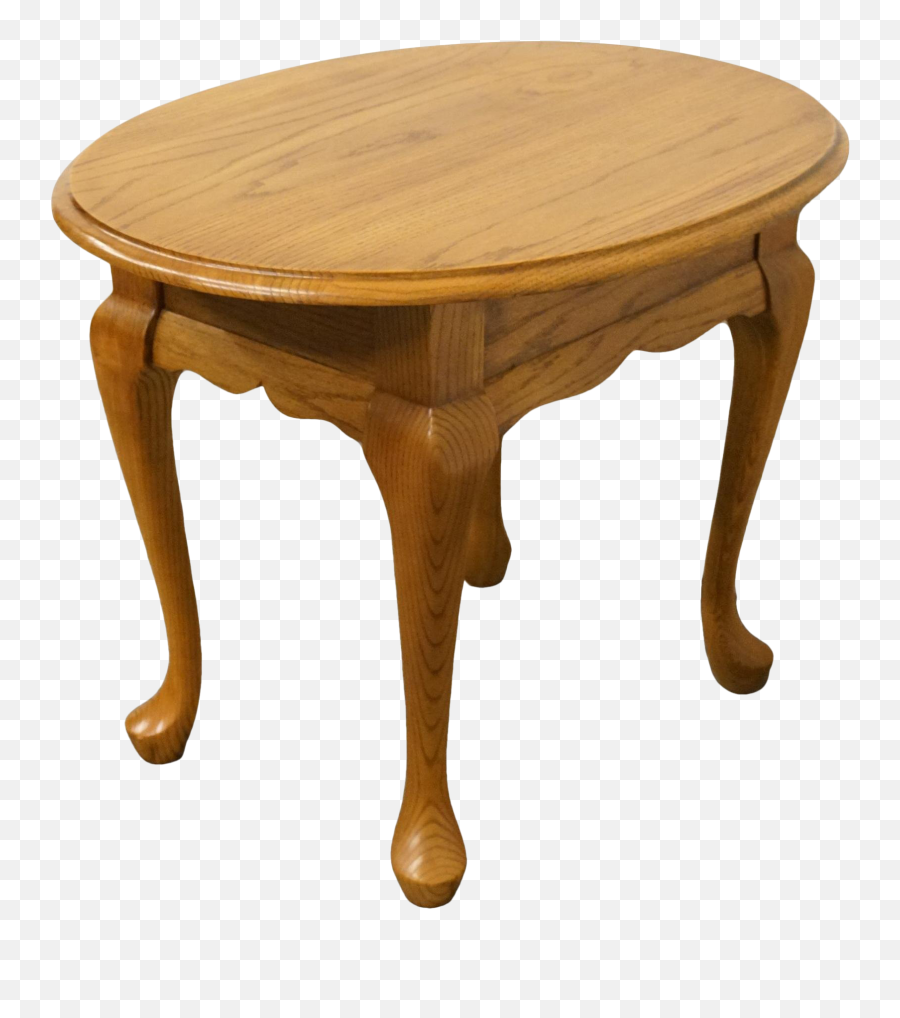 20th Century French Country Mersman Solid Oak End Table - Oak End Tables Png,End Table Png