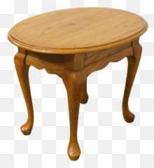 20th Century French Country Mersman Solid Oak End Table - Oak End Tables Png,End Table Png