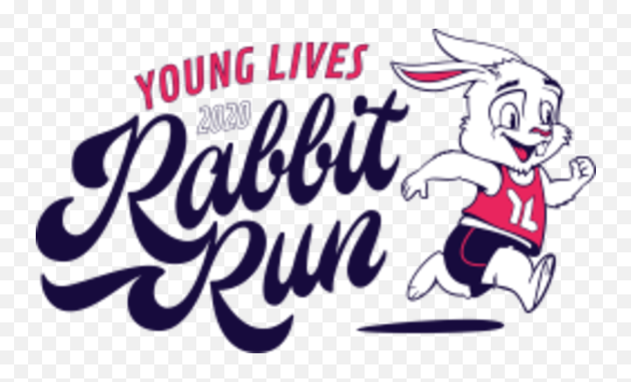 Younglives Rabbit Run - Spotsylvania Courthouse Va 1 Mile Calligraphy Png,Rabbit Logo