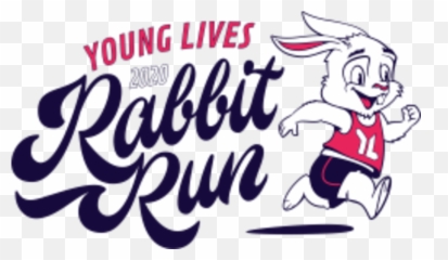 Younglives Rabbit Run - Spotsylvania Courthouse Va 1 Mile Calligraphy Png,Rabbit Logo