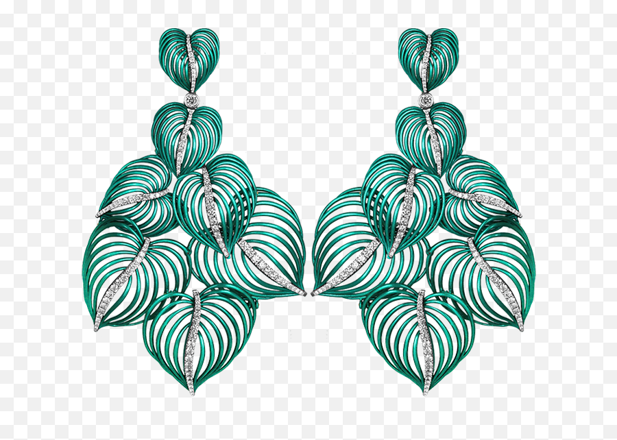 Las Palmas Earrings Jacob U0026 Co Timepieces Fine - Nano Ceramic Jewelry Png,Palmas Png