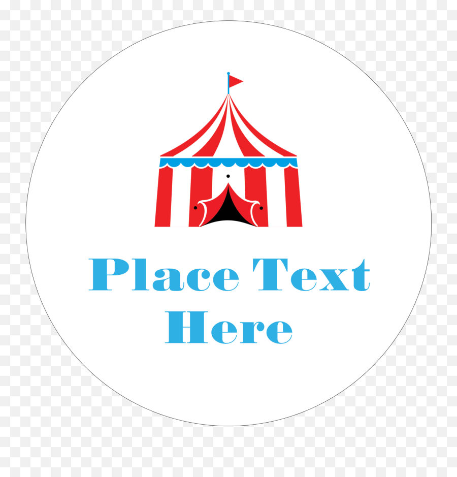 Circus Tent Predesigned Template For Your Next Fun Project - Solicitud Electrónica De Rectificación Por Error Material Png,Circus Tent Png