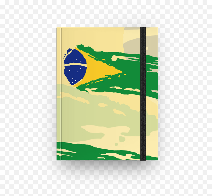 Caderno Bandeira Brasil De Mty Colab55 - Graphic Design Png,Bandeira Brasil Png