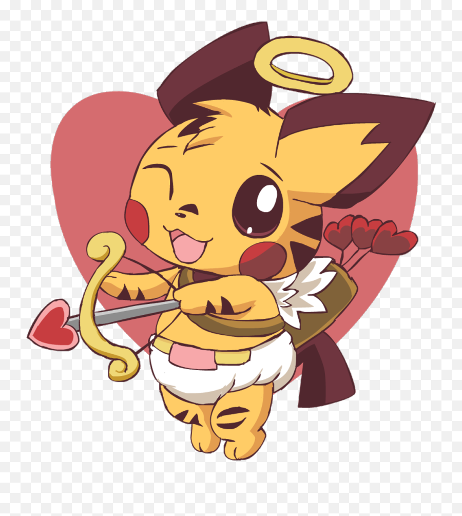 Sccupid - Pokemon Valentines Png,Pichu Transparent