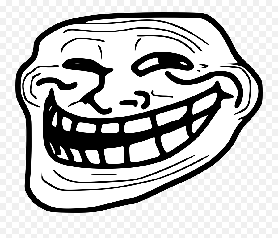 Smiley Face Meme Transparent Png - Troll Face Guy Png,Meme Faces Png