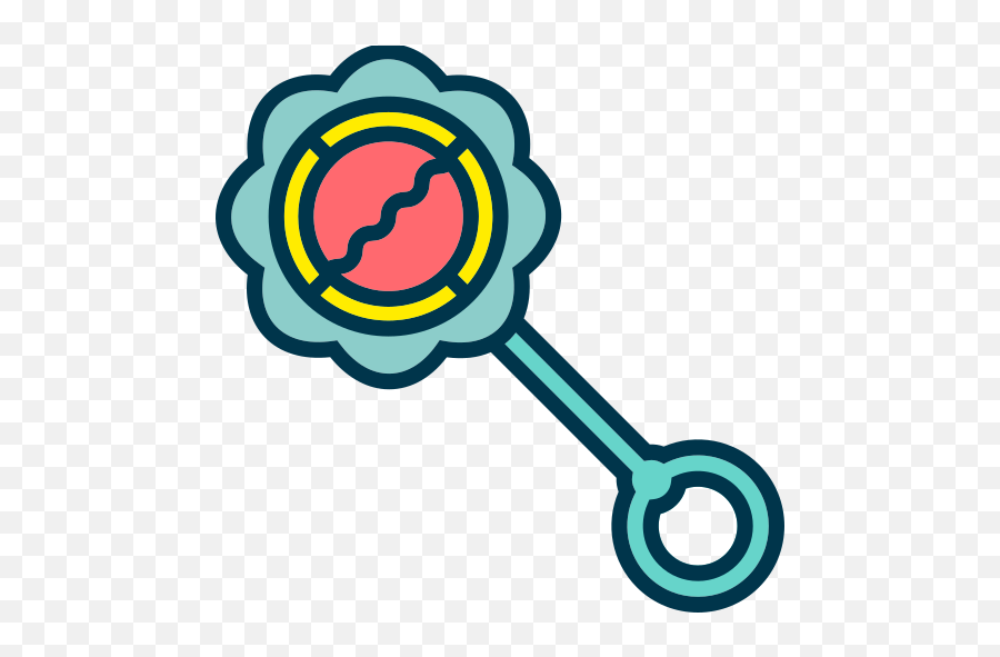 Baby Rattle Toy Free Icon Of Babies - Power Supply Pc Icon Png,Rattle Png