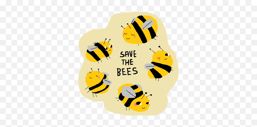 Shop Subscribe To Organic And All - Save The Bees Cute Png,Transparent Bees