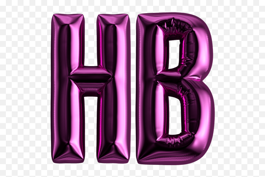 Buy Happy Birthday Balloon Font To Celebrate Special Days - Hb Happy Birthday Png,Birthday Balloons Transparent Background