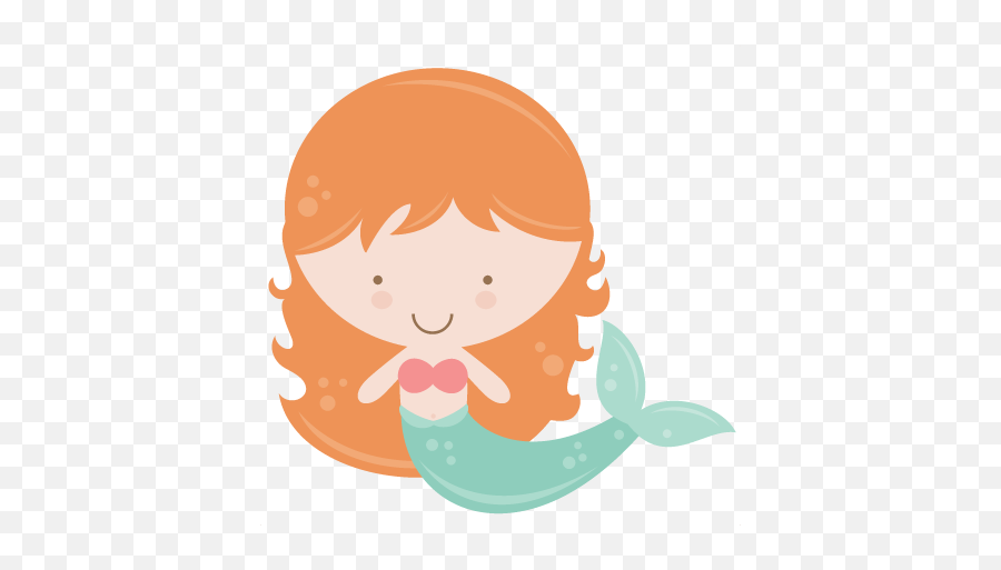 Svg Design Mermaid Transparent Png - Baby Mermaid Svg Free,Mermaid Clipart Png