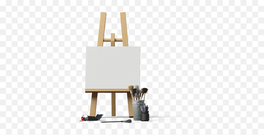 Transparent Background Art - Easel Png,Easel Png