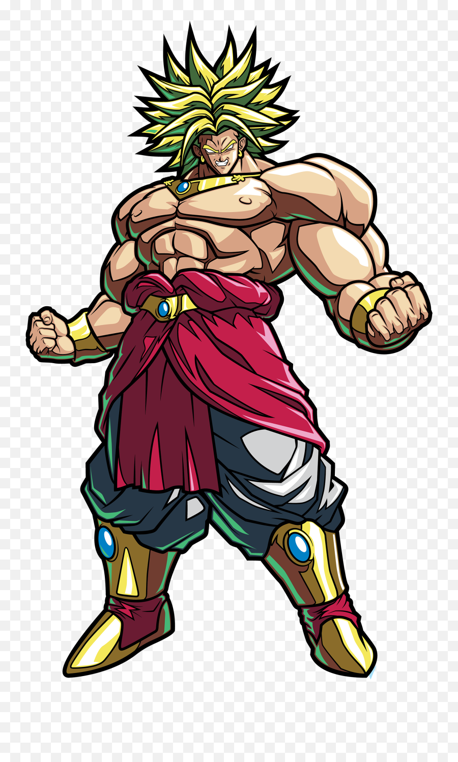 Broly - Broly Fighterz Render Png,Broly Transparent