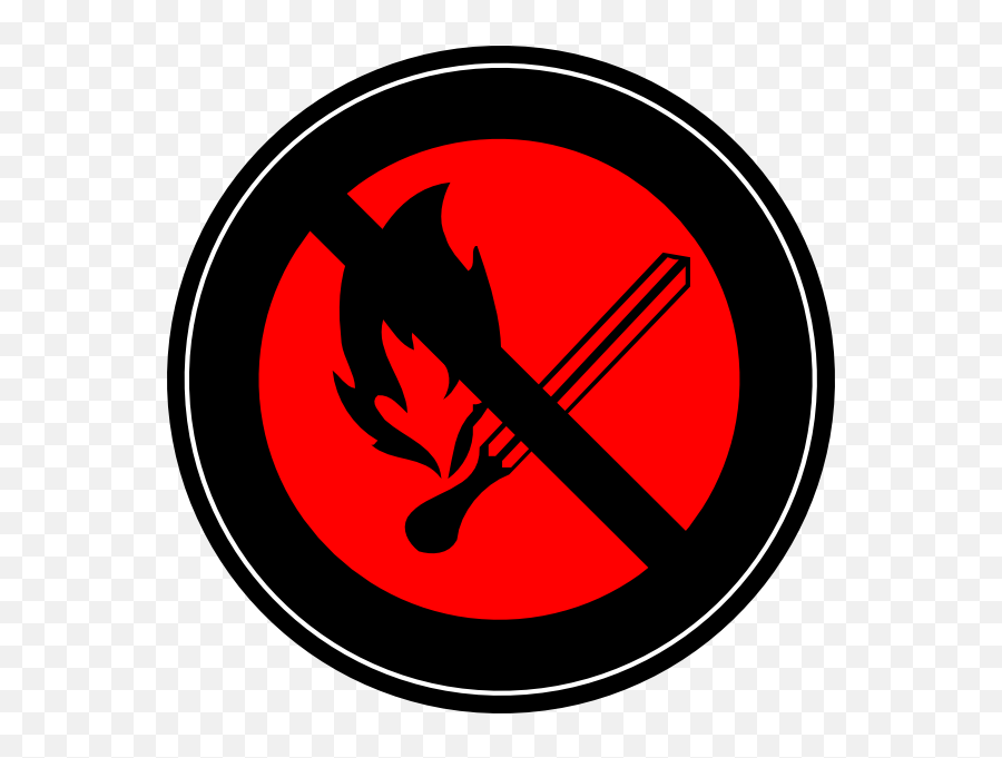 Fire Png Gif - No Fire Logo 2 Clip Art Do Not Play With No Fire Vector Png,Fire Logo Png