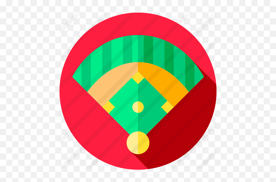 Baseball Field - Free Sports Icons Circle Png,Baseball Field Png