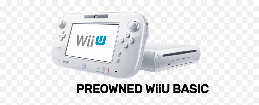 Nintendo Wii U Basic Console Refurbished By Eb Games Preowned - Wii U Png,Wii U Png
