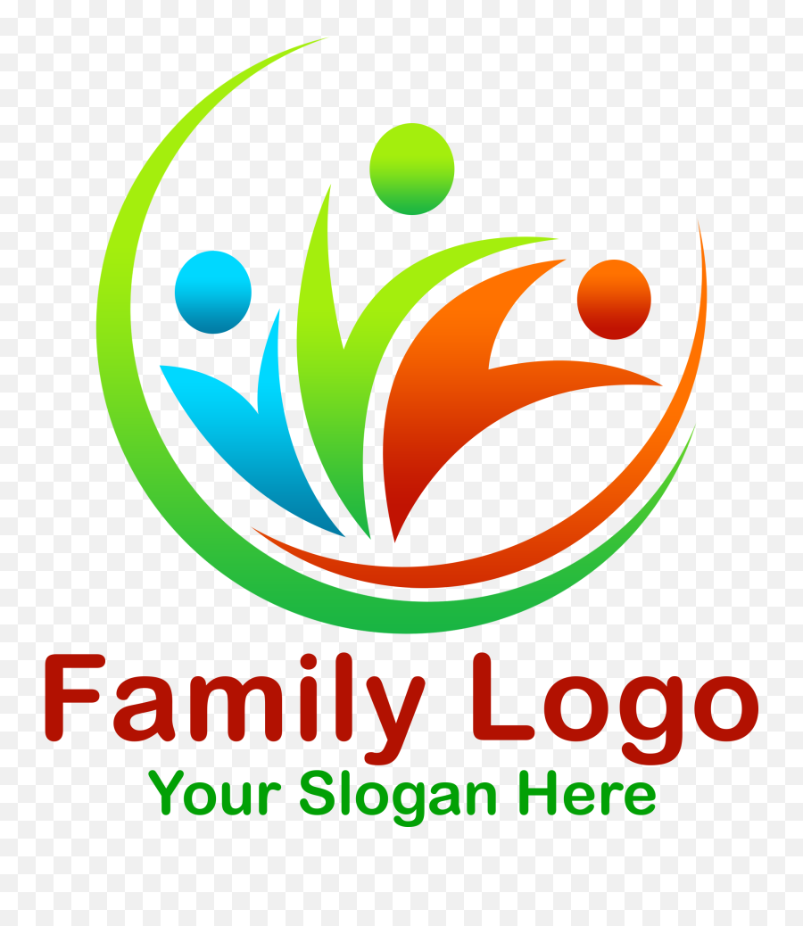 Free Family Logo Vector - Graphic Design Png,Circle Logo Template