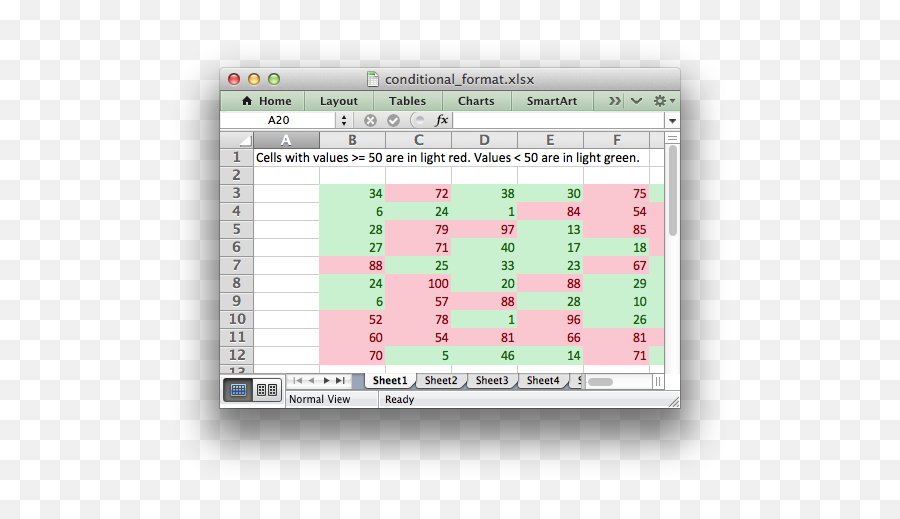 Working With Conditional Formatting U2014 Xlsxwriter Documentation - Conditional Formatting In Excel Definition Png,Png File Definition