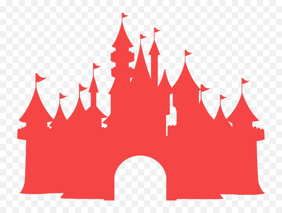 Disney Castle Silhouette - Disney Castle Clip Art Png,Castle Silhouette Png