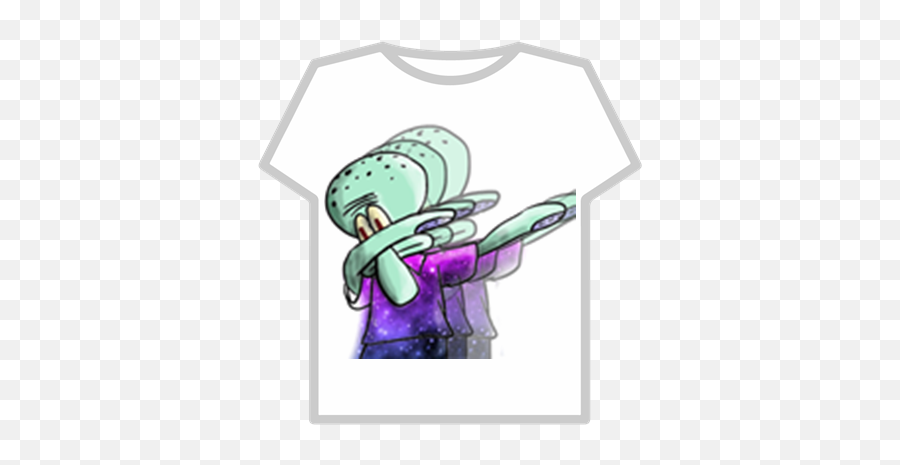 Squidward Dab - Girl Roblox T Shirt Purple Png,Squidward Dab Png