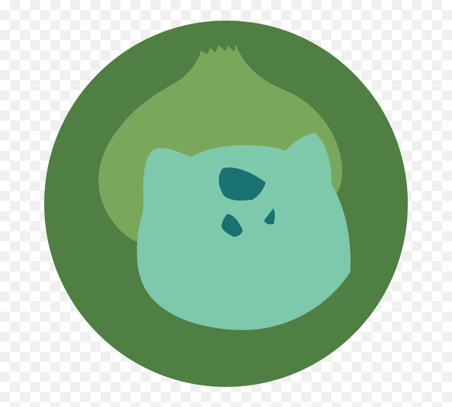 Download Minimalist Bulbasaur Icon - Bulbasaur Icon Png Dot,Bulbasaur Png