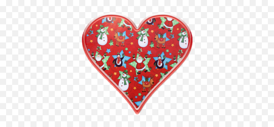 Download Hd Christmas Clipart Heart - Christmas Hearts Clip Santa Claus Png,Christmas Clip Art Png
