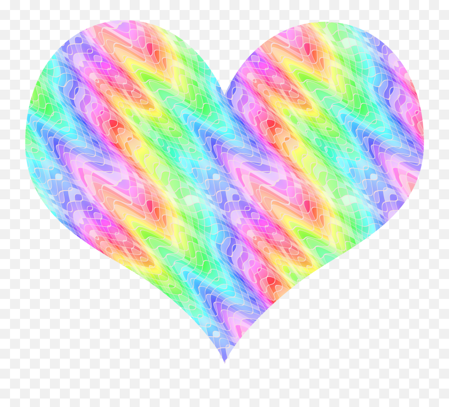 Rainbow Heart Png - Heart On Fire Heart 1277463 Vippng Rainbow Pictures Of A Love Heart,Rainbow Heart Png