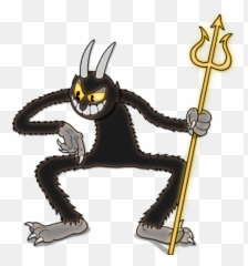 Cuphead Devil Transparent Background - png
