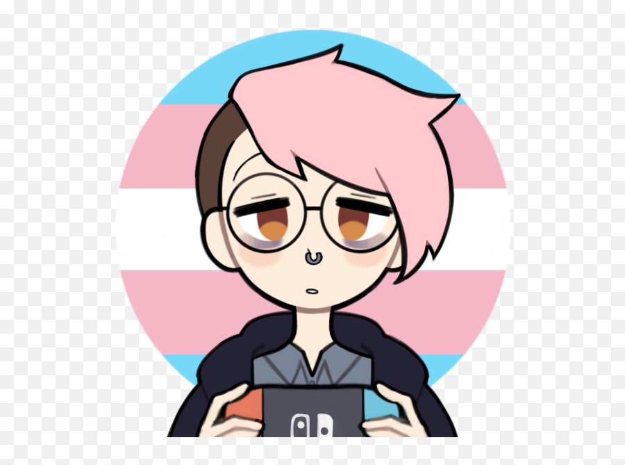 Oh Hey I Can Have My Septum Piercing - Picrew Icon Maker Lgbt Png,Septum Piercing Png