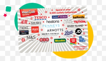 One4all Multi - Store Gift Cards U2013 Thousands Of Choices With One 4 All Voucher Png,Gift Cards Png