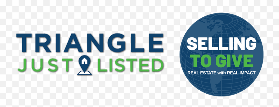 Triangle Just Listed - Selling To Give Real Estate Vertical Png,Blue Triangle Logo