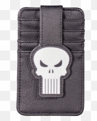 The Punisher - Skull Logo Card Holder Shirt png
