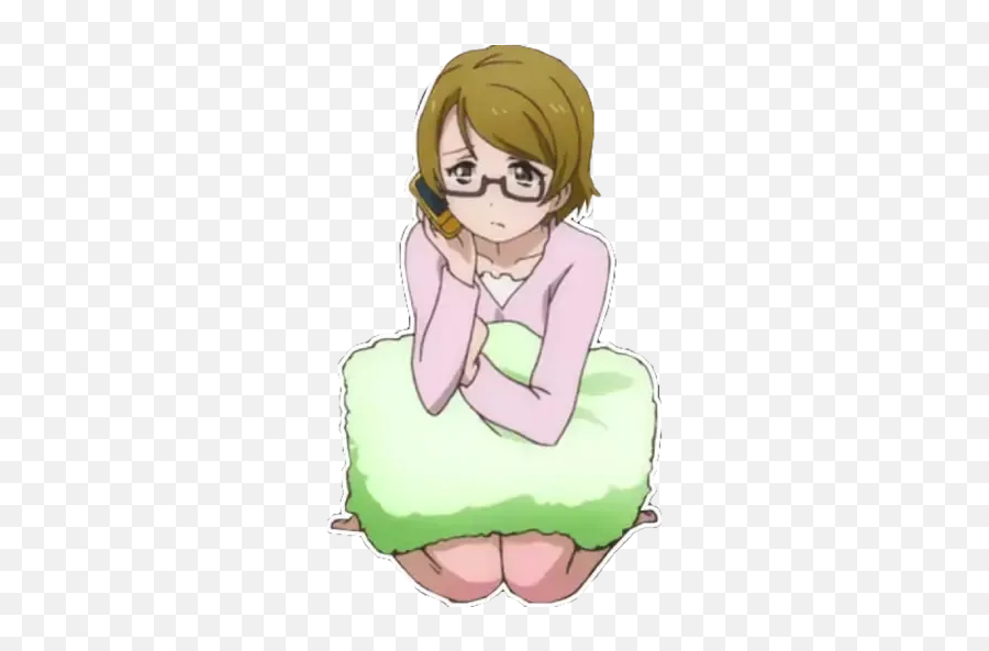 Love Live Hanayo Koizumi Whatsapp Stickers - Stickers Cloud For Women Png,Hanayo Koizumi Transparent