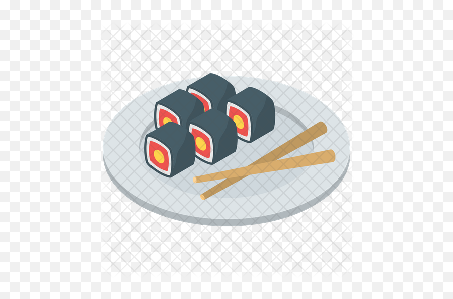 Sushi Icon - California Roll Png,Sushi Roll Png