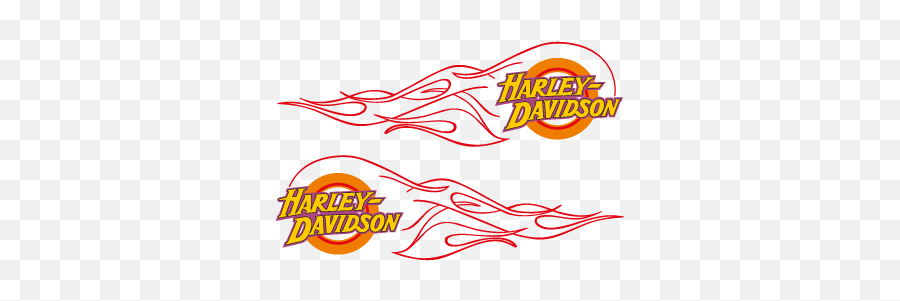 Harley - Harley Davidson Logo Flames Png,Harley Davidson Logo Vector
