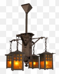 Vintage Hardware U0026 Lighting - Arts and Crafts Craftsman And Style Chandelier png