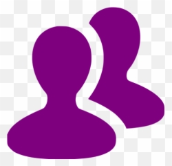 Purple Group Icon - Size Transparent png
