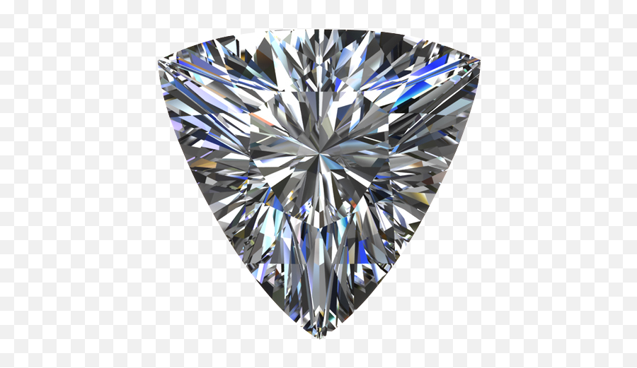 Trillion Shape Diamond Png - Engagement Ring,Diamond Png Shape