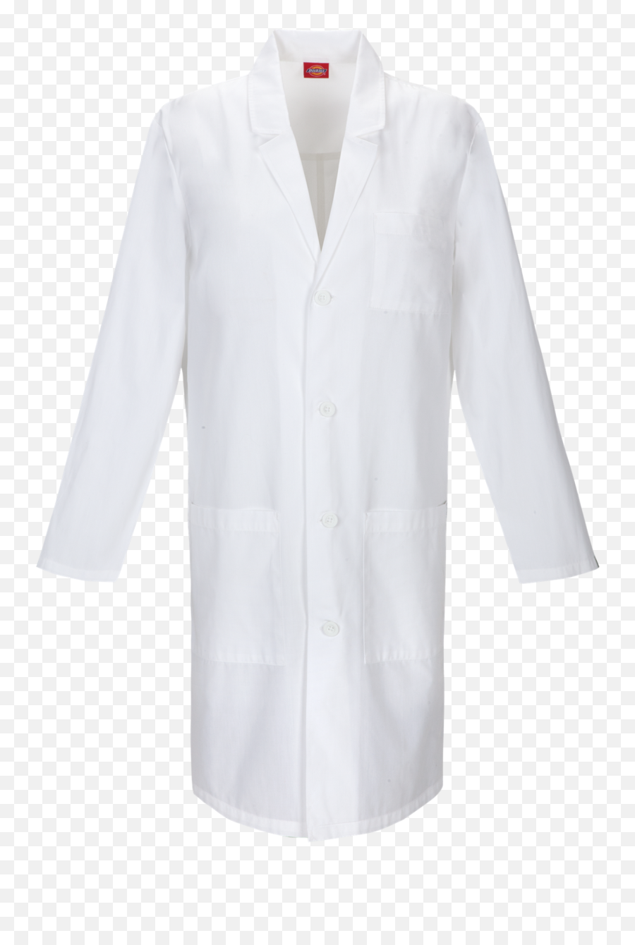Dickies Unisex Notched Collar Lab Coat - Long Sleeve Png,Lab Coat Png